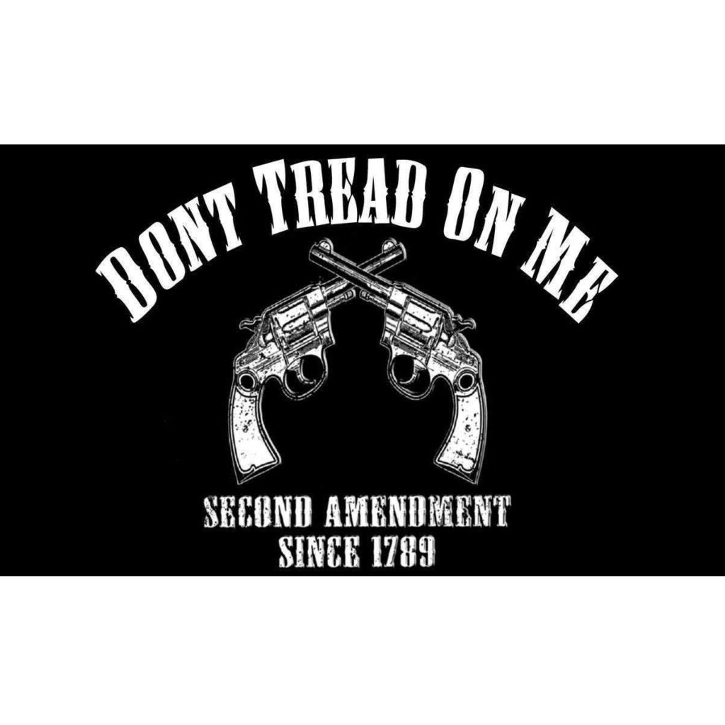 Don't Tread On Me | Second Amendment Since 1789 Bumper Sticker - PatriotDepot.com