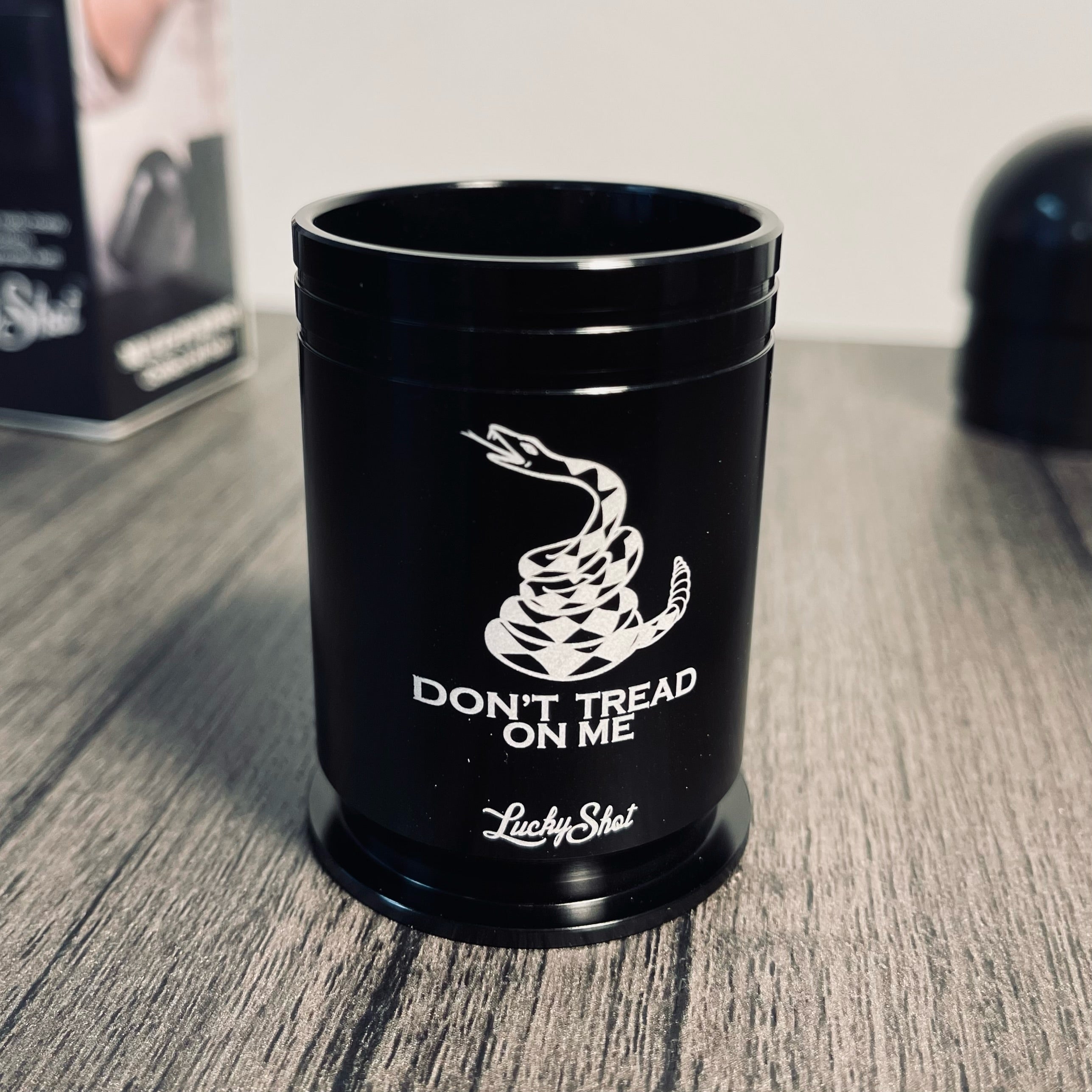 DTOM 40mm Grenade 2 oz. Shot Glass - Black (Replica) - PatriotDepot.com