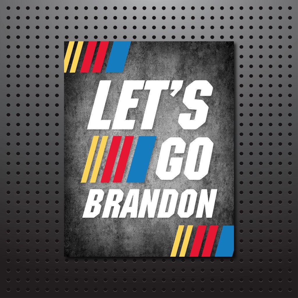 Exclusive! Let's Go Brandon (Metal Sign) Made in the USA - PatriotDepot.com