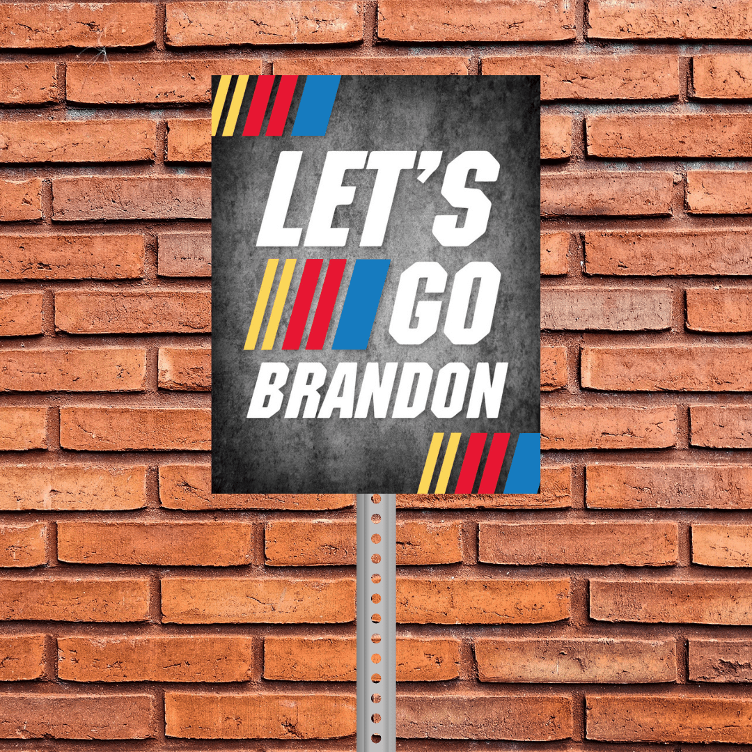 Exclusive! Let's Go Brandon (Metal Sign) Made in the USA - PatriotDepot.com