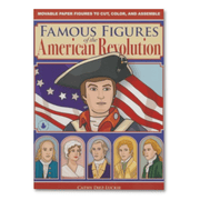 Famous Figures of the American Revolution: Movable Paper Figures to Cut, Color and Assemble - PatriotDepot.com