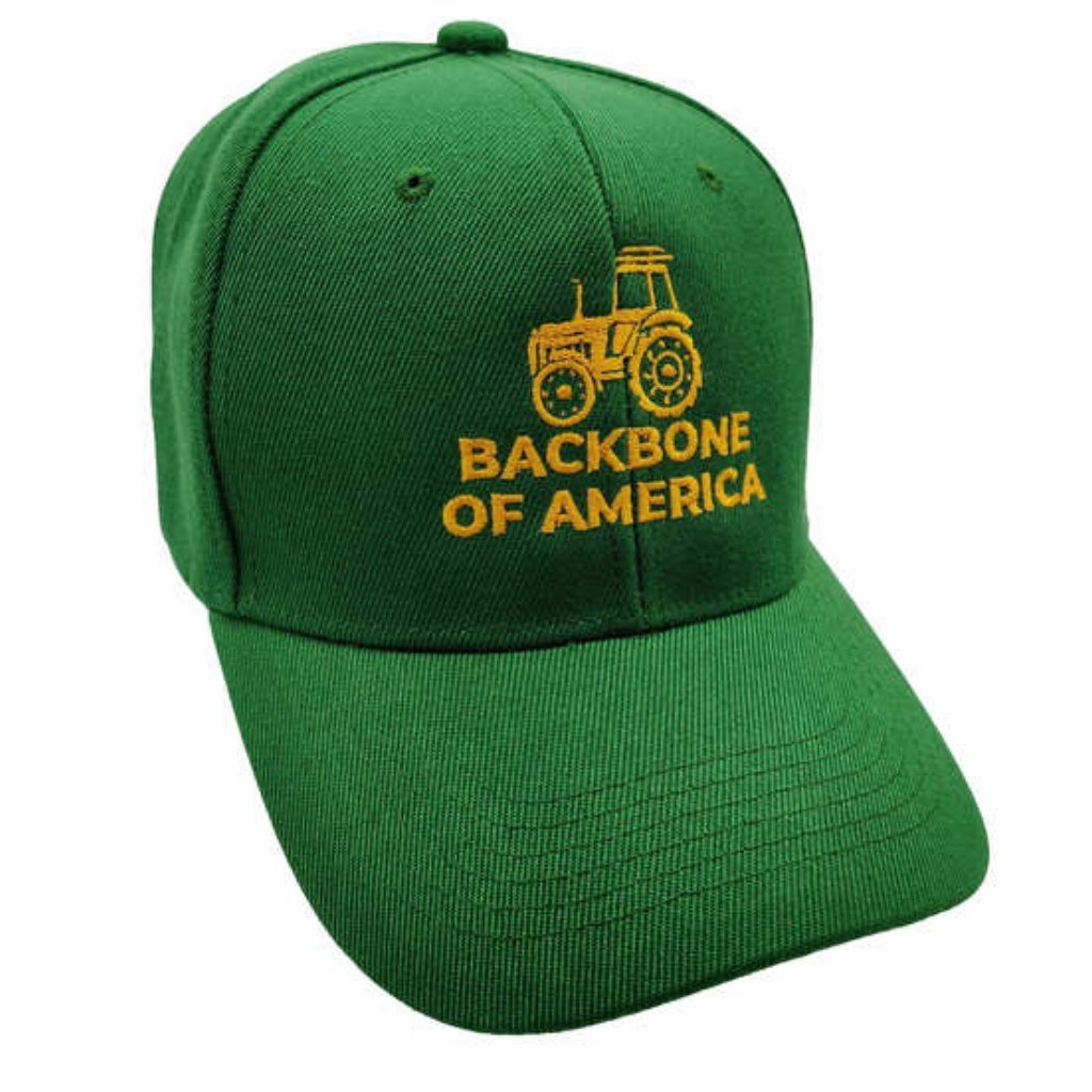 Farmers Backbone of America Custom Embroidered Hat - PatriotDepot.com