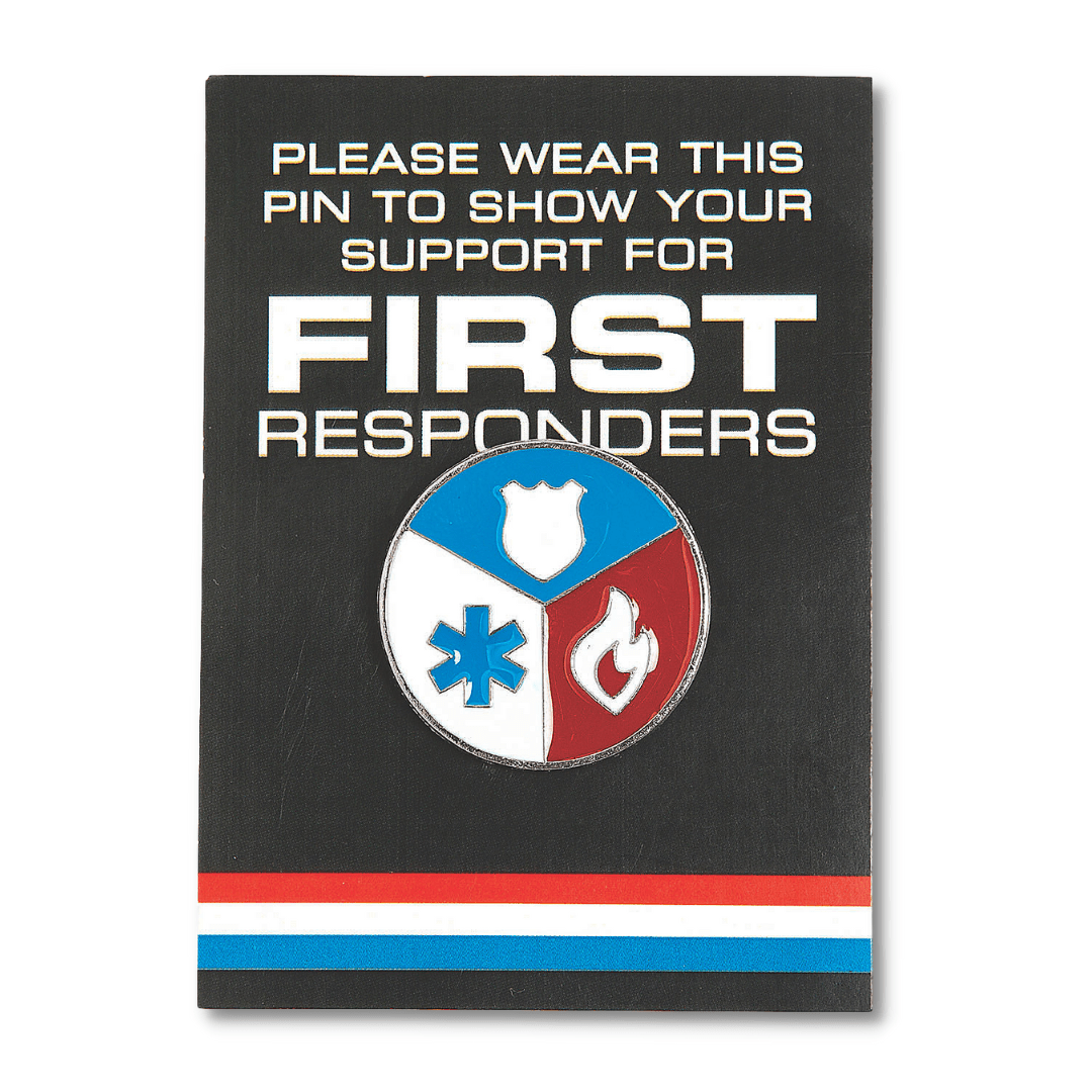 First Responder Lapel Pin - PatriotDepot.com