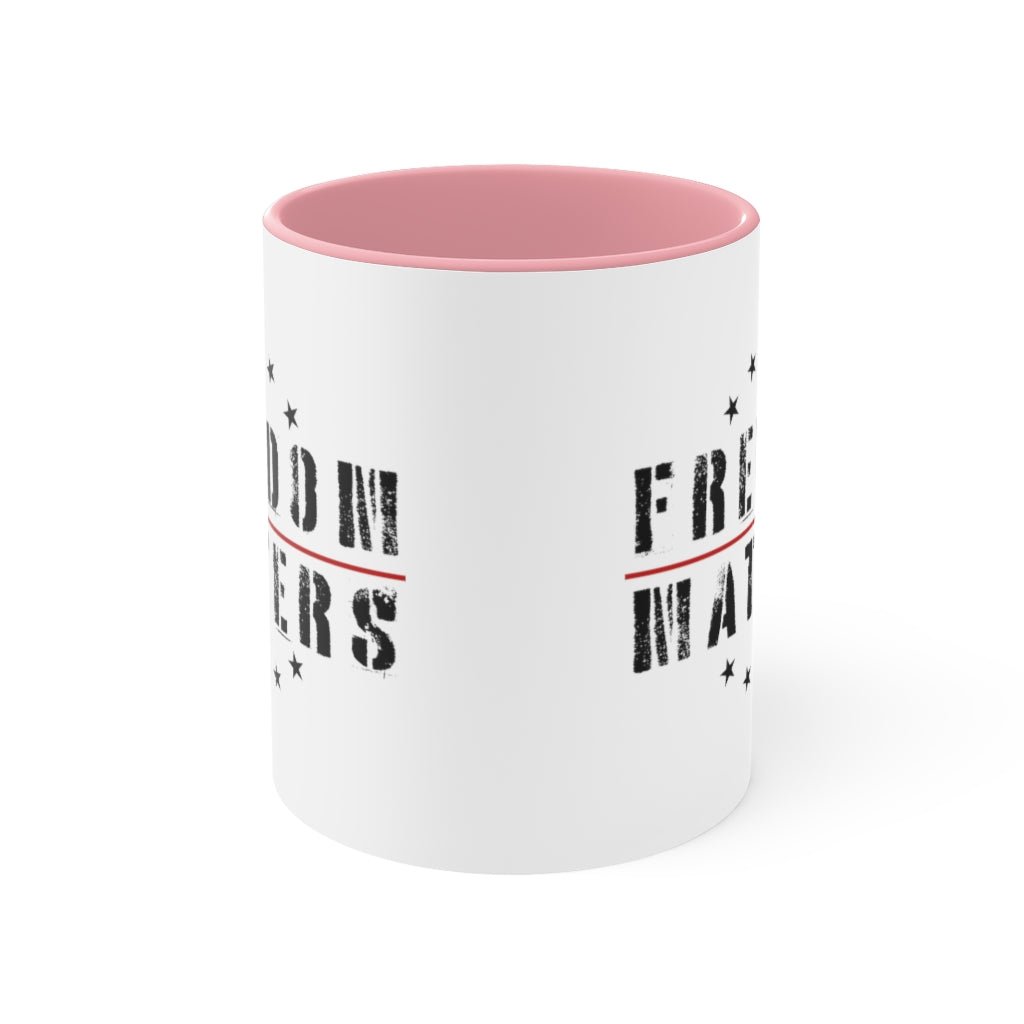Freedom Matters Mug (3 colors, 2 sizes) - PatriotDepot.com