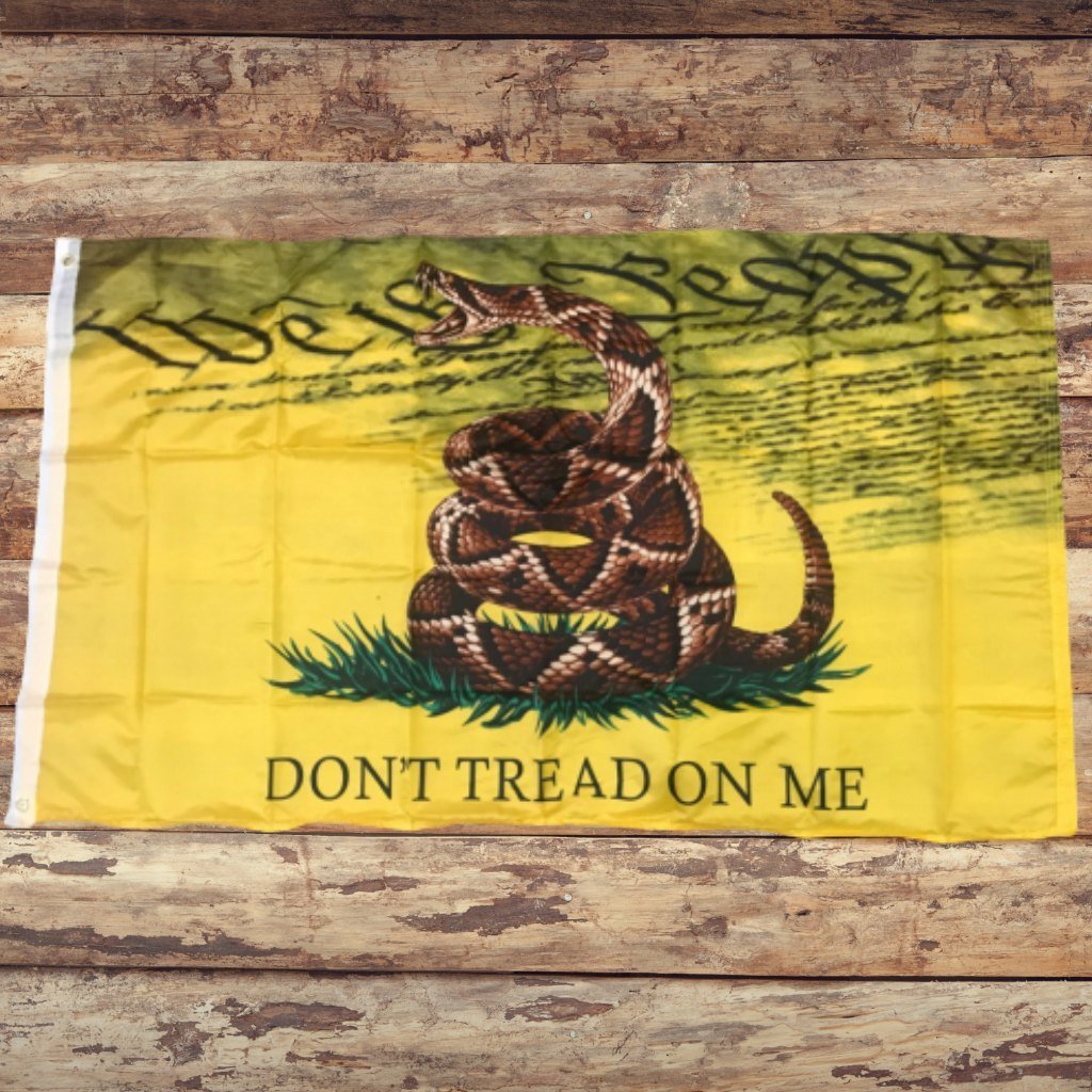 Gadsden We the People Don't Tread on Me 3'x5' Flag - PatriotDepot.com