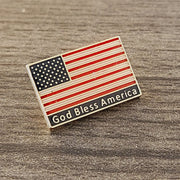 God Bless America Lapel Pin - PatriotDepot.com