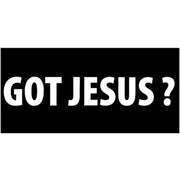 Got Jesus? Bumper Sticker (Weatherproof) - PatriotDepot.com