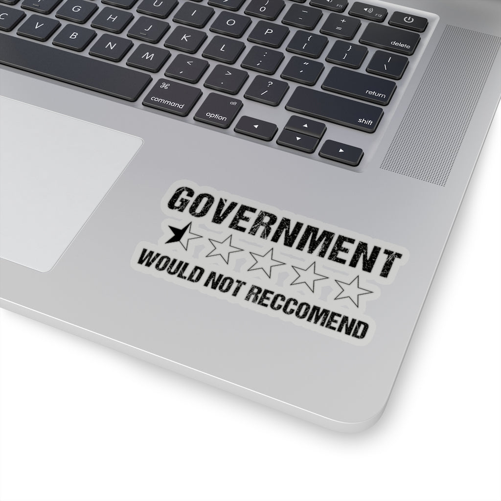Government Rating Kiss - Cut Stickers (4 sizes) - PatriotDepot.com