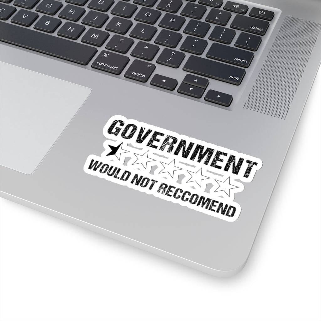 Government Rating Kiss - Cut Stickers (4 sizes) - PatriotDepot.com