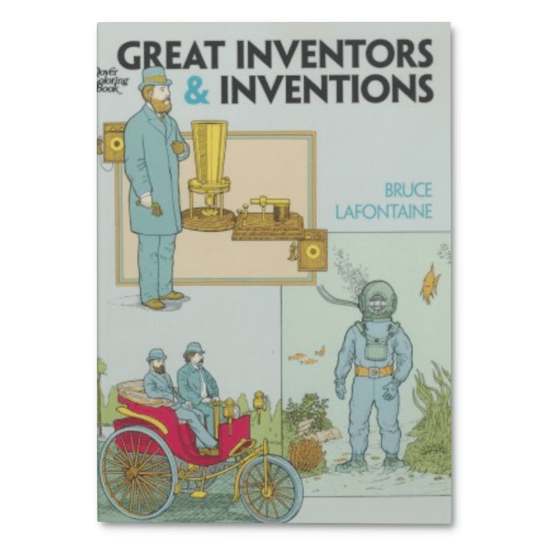 Great Inventors and Inventions Coloring Book - PatriotDepot.com