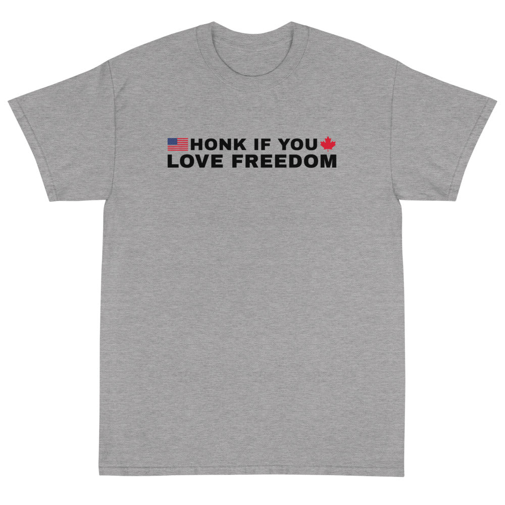 Honk If You Love Freedom Unisex T-Shirt - PatriotDepot.com