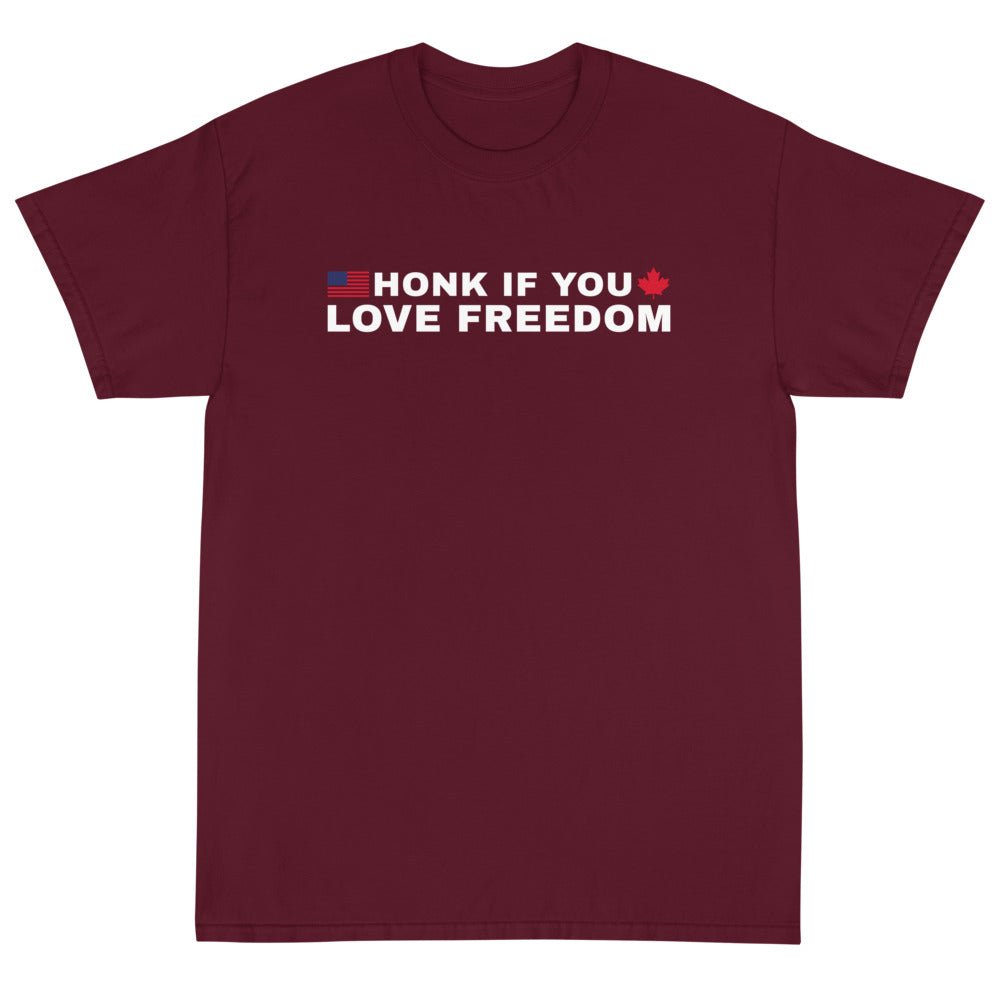 Honk If You Love Freedom Unisex T-Shirt - PatriotDepot.com