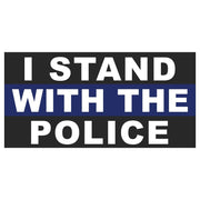 I Stand with Police Bumper Sticker - PatriotDepot.com