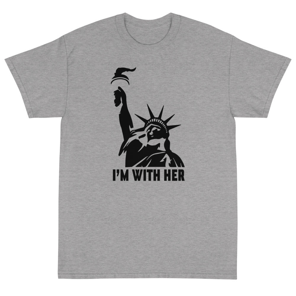I'm With Her Unisex T-Shirt - PatriotDepot.com