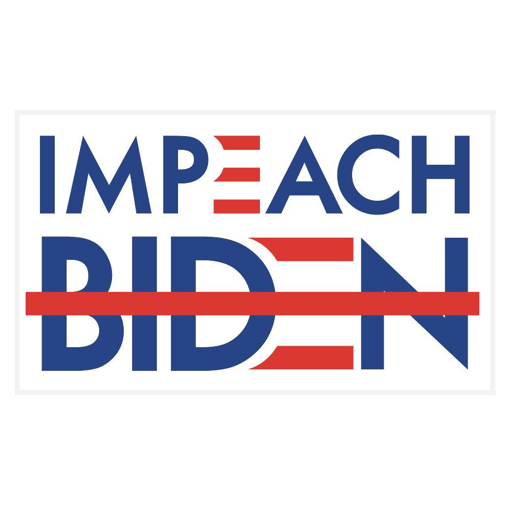 Impeach Biden Bumper Sticker - PatriotDepot.com