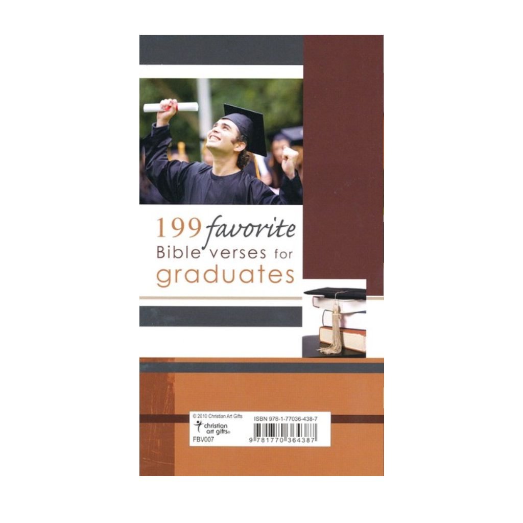 Inspirational Bible Verses for Graduates (Paperback) Book - PatriotDepot.com
