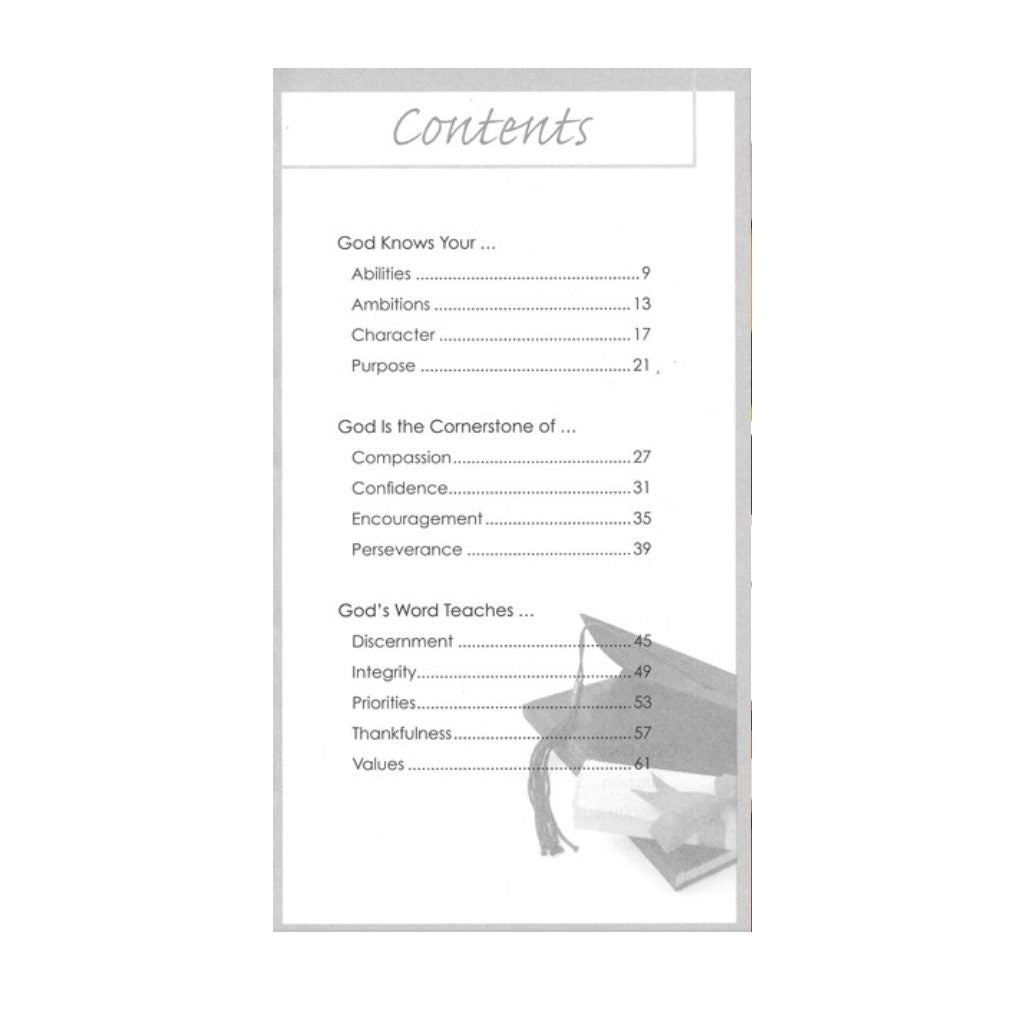 Inspirational Bible Verses for Graduates (Paperback) Book - PatriotDepot.com