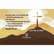 Jesus Take the Wheel Car Sun Shade - PatriotDepot.com