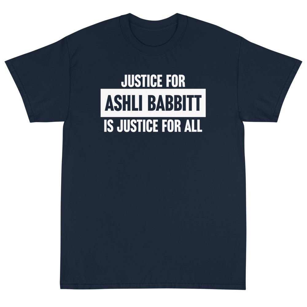 Justice for Ashli Babbitt T Shirt (Unisex) - PatriotDepot.com