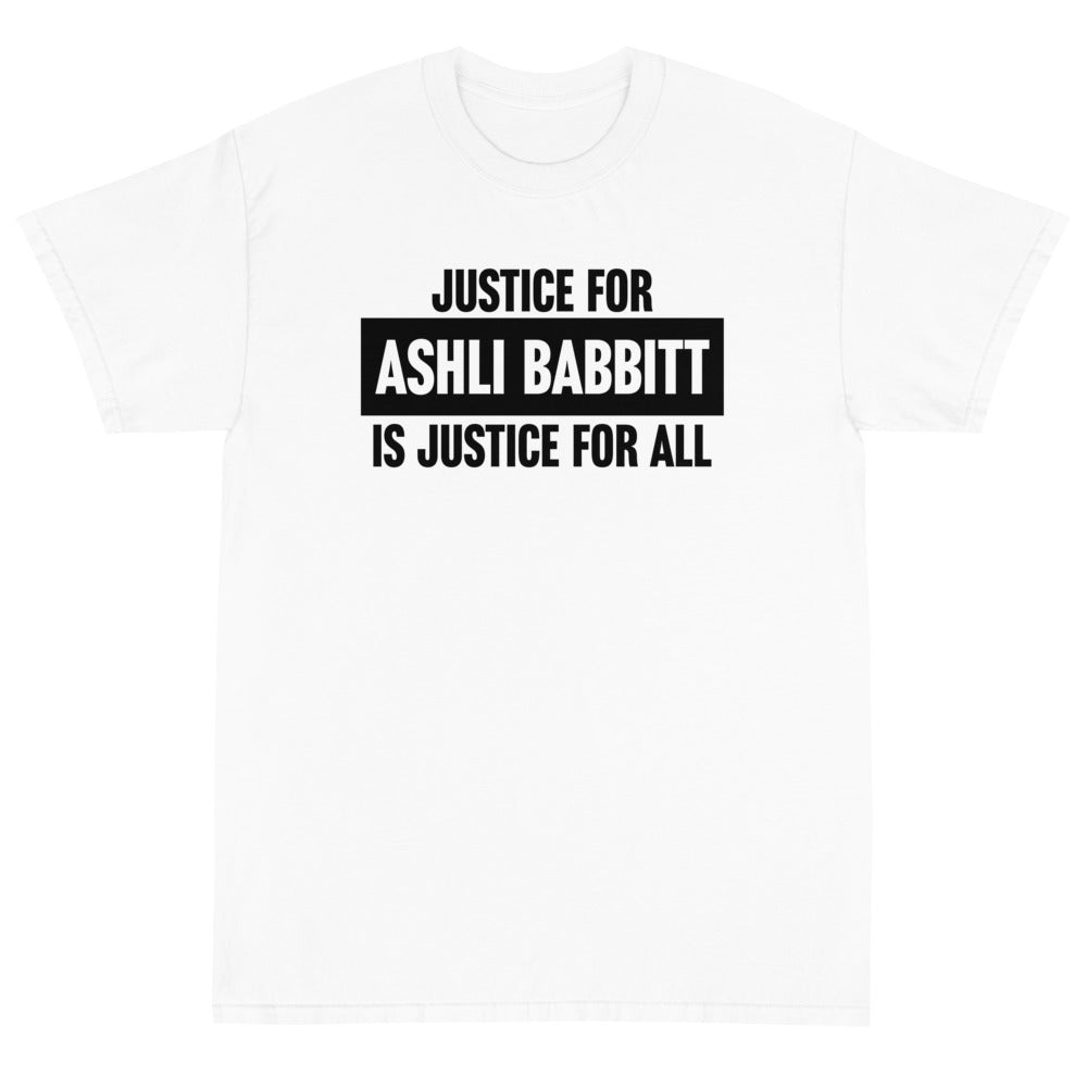 Justice for Ashli Babbitt T Shirt (Unisex) - PatriotDepot.com