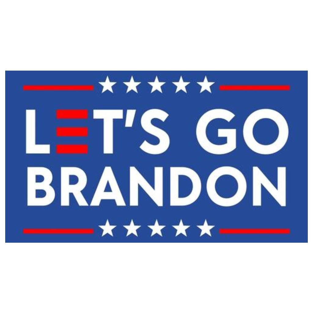 Let's Go Brandon Bumper Sticker - PatriotDepot.com