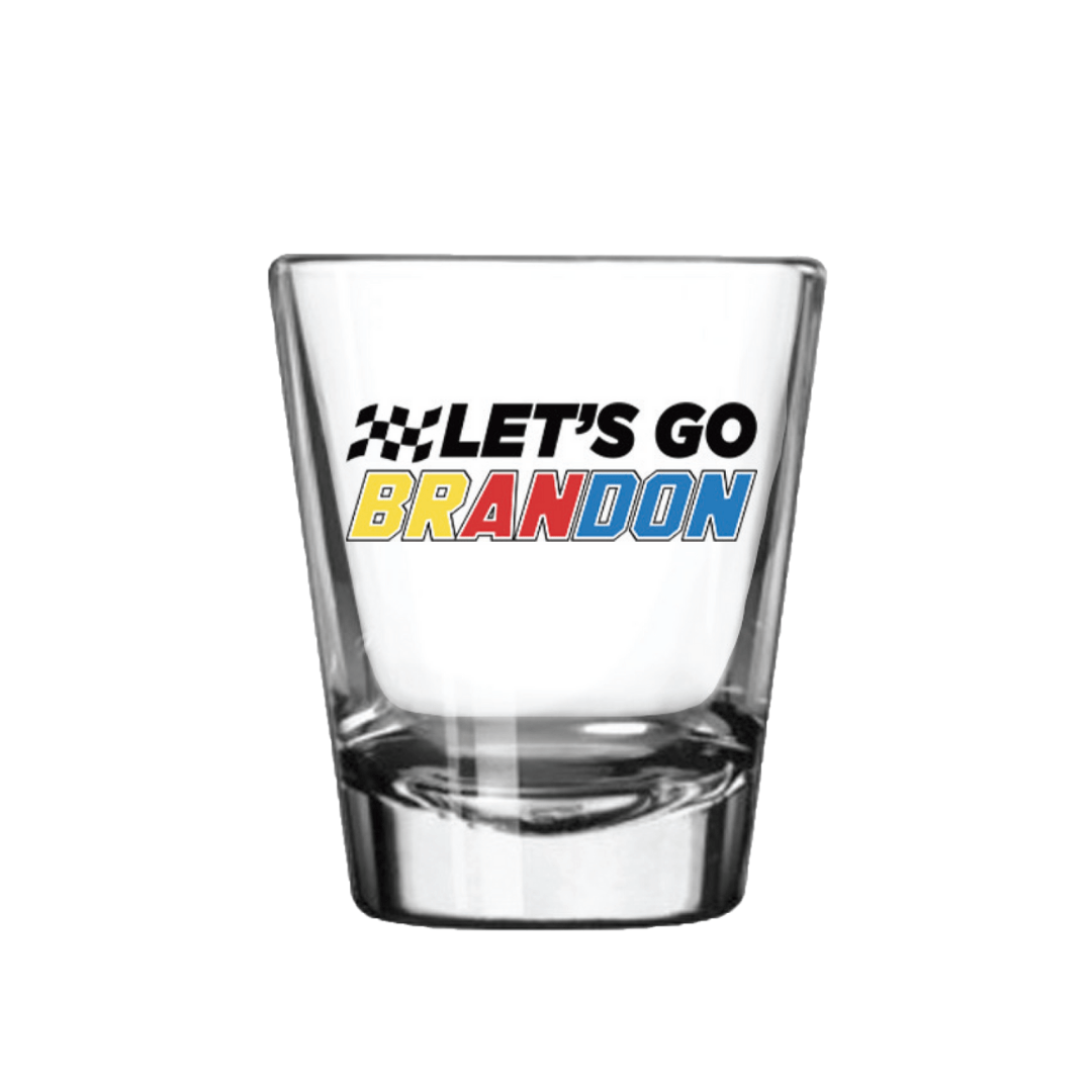Let's Go Brandon Shot Glass (Made in the USA) - PatriotDepot.com
