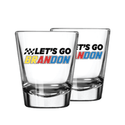 Let's Go Brandon Shot Glass (Made in the USA) - PatriotDepot.com
