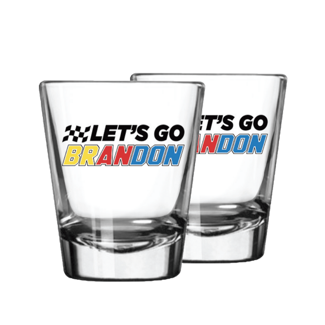Let's Go Brandon Shot Glass (Made in the USA) - PatriotDepot.com