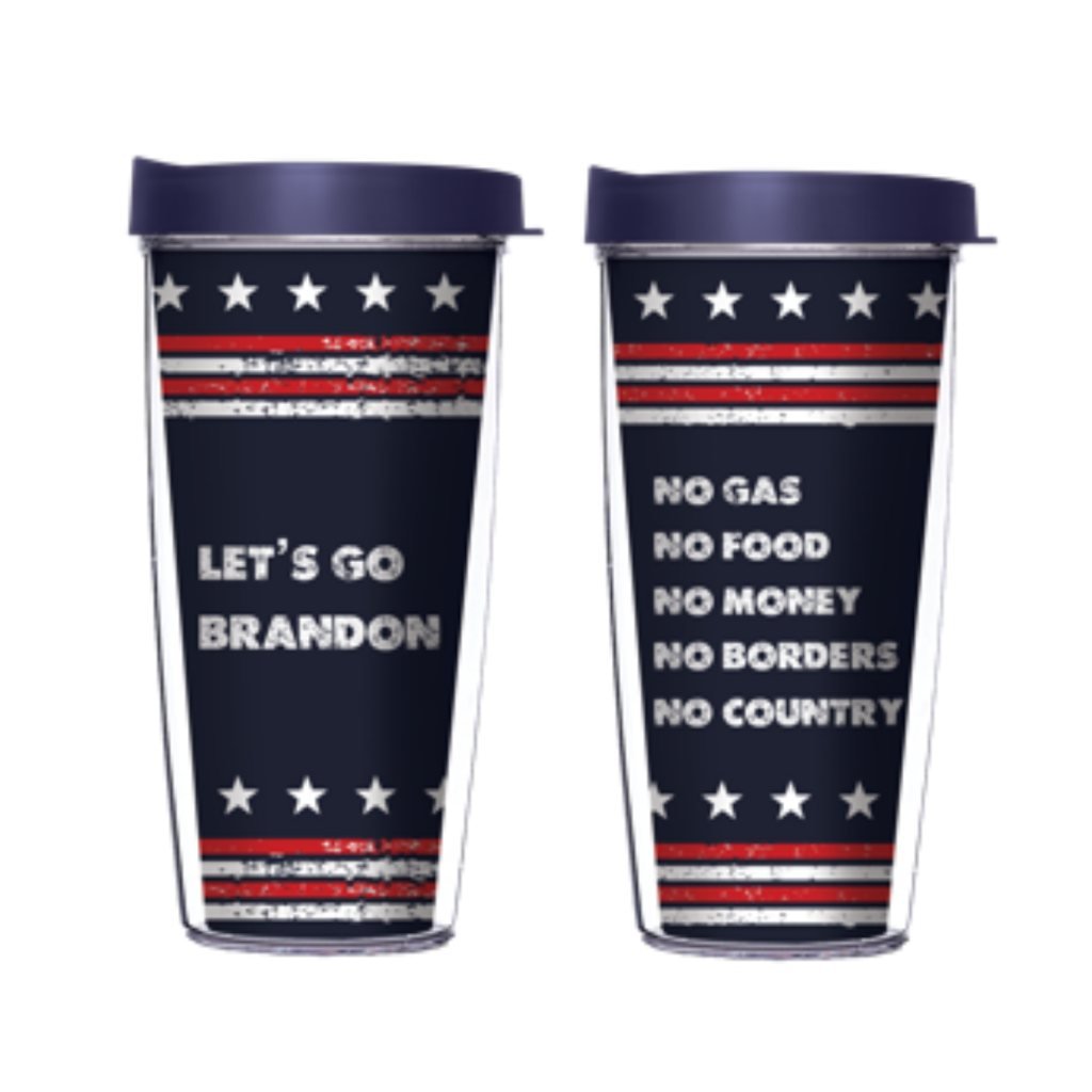 Let's Go Brandon Tumbler (Made in the USA) - PatriotDepot.com