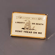 Liberty or Death Don't Tread on Me Culpeper Minutemen Lapel Pin - PatriotDepot.com