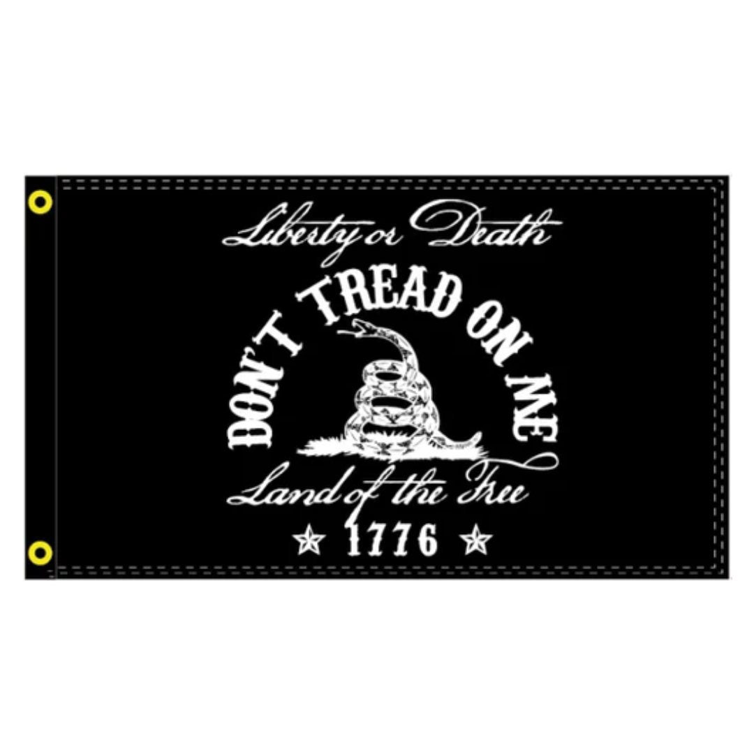 Liberty or Death DTOM Land of the Free 3'x5' Flag - PatriotDepot.com