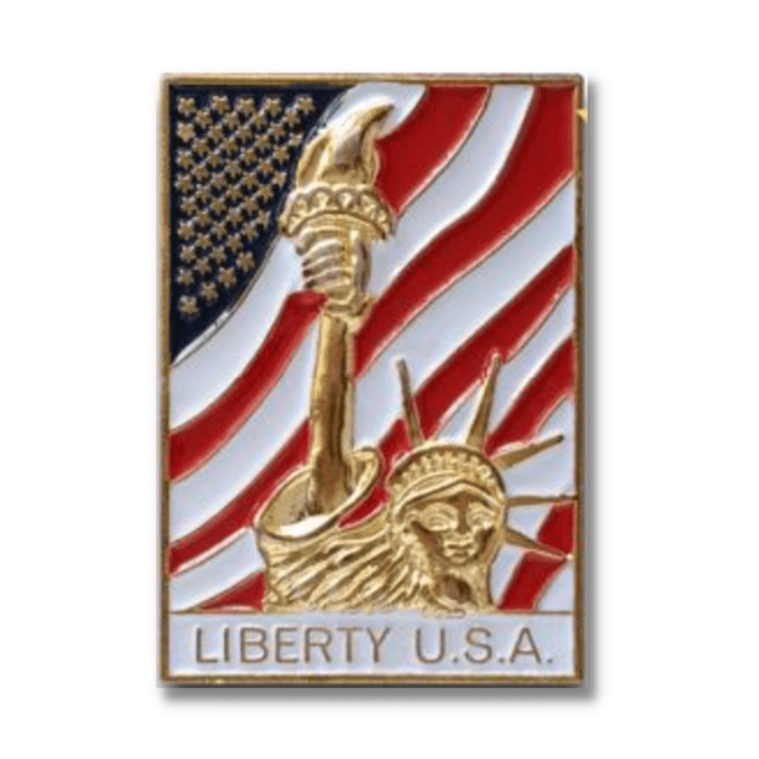 Liberty USA Lapel Pin - PatriotDepot.com