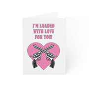 Loaded With Love For You Greeting Card (1, 10, 30, and 50pcs) - PatriotDepot.com