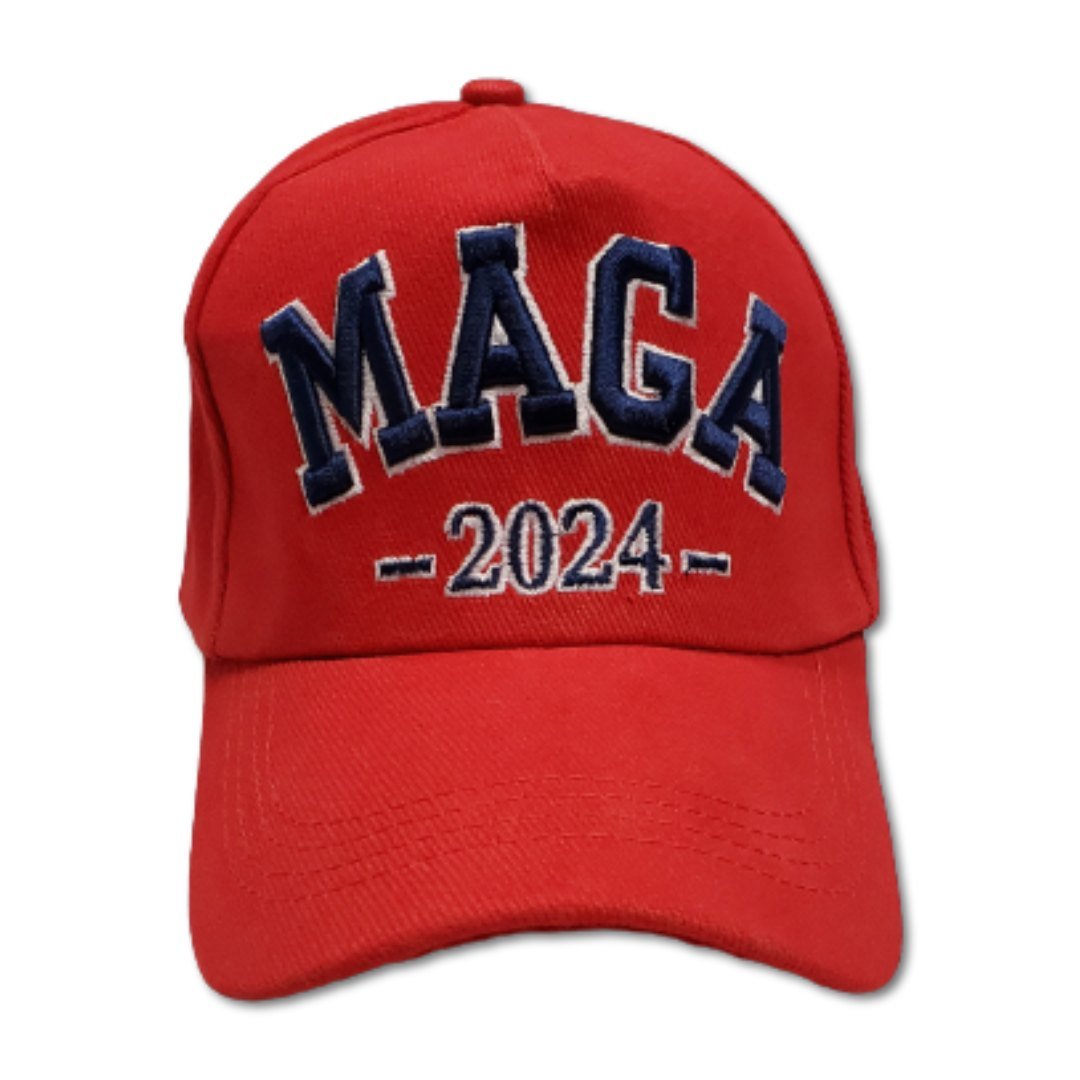 MAGA 2024 Premium 3D Custom Embroidered Hat - PatriotDepot.com