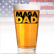 Maga Dad Pint Glass (Made In The USA) - PatriotDepot.com