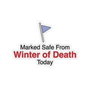 Marked Safe Kiss - Cut Stickers (4 sizes) - PatriotDepot.com