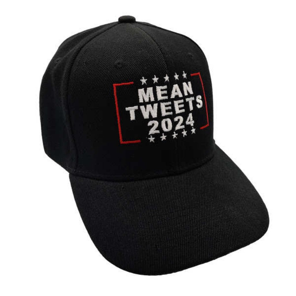 Mean Tweets 2024 Premium Embroidered Hat - PatriotDepot.com