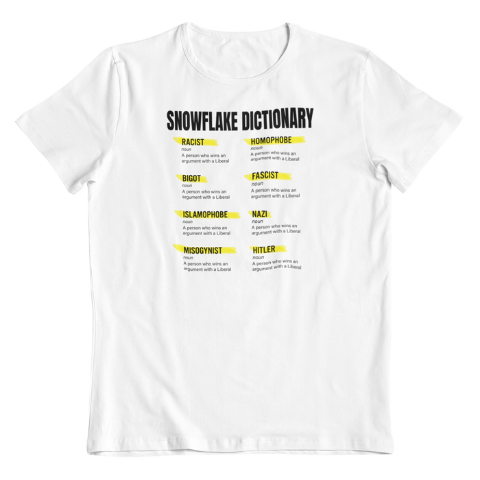 Snowflake Glossary Unisex T-Shirt