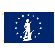 Minutemen War Savings/Bond 3'x5' Flag - PatriotDepot.com