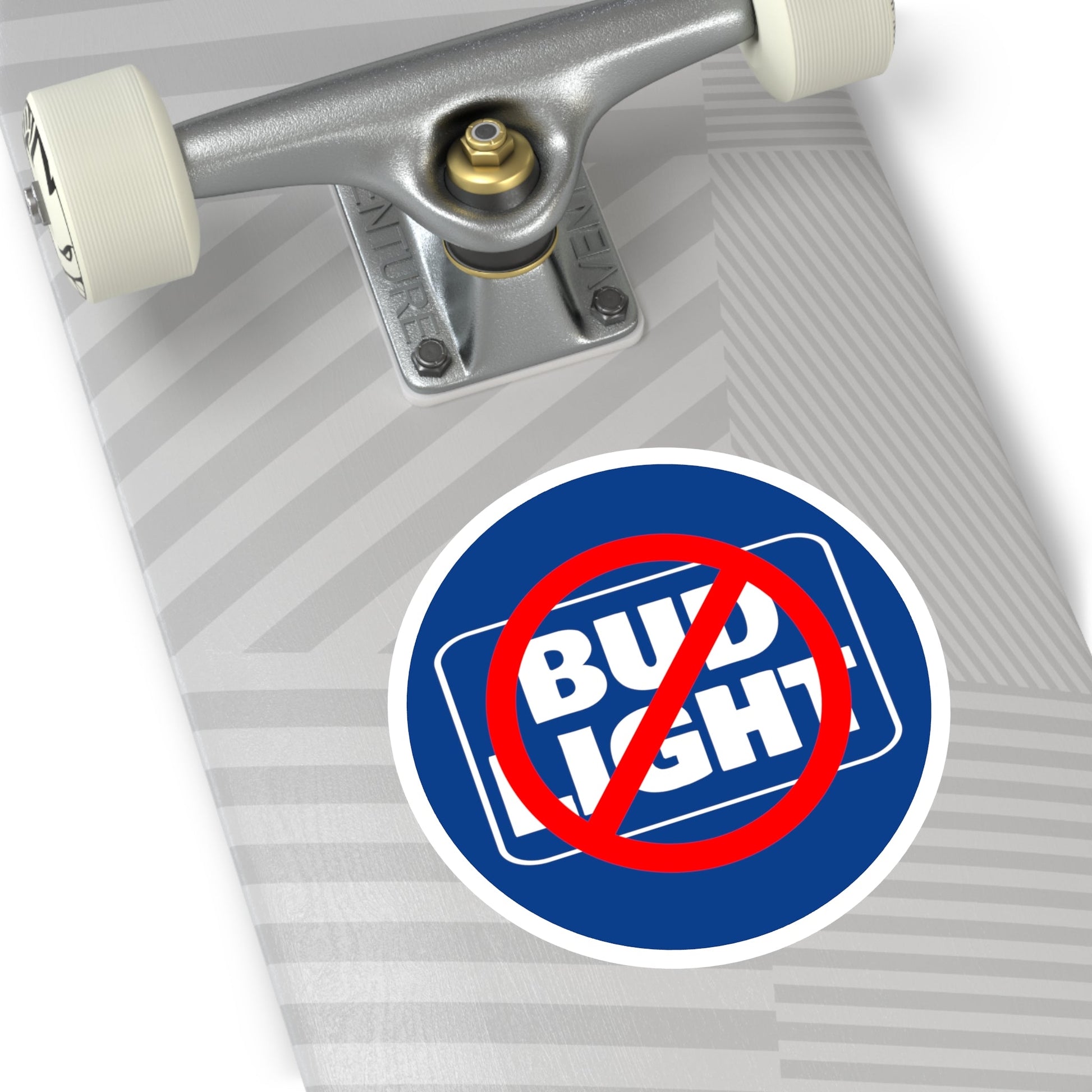 NO Bud Light Bumper Sticker (3 Sizes) - PatriotDepot.com