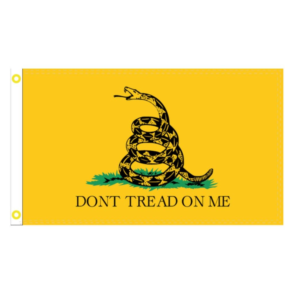 Official Gadsden 3'x5' Flag - PatriotDepot.com