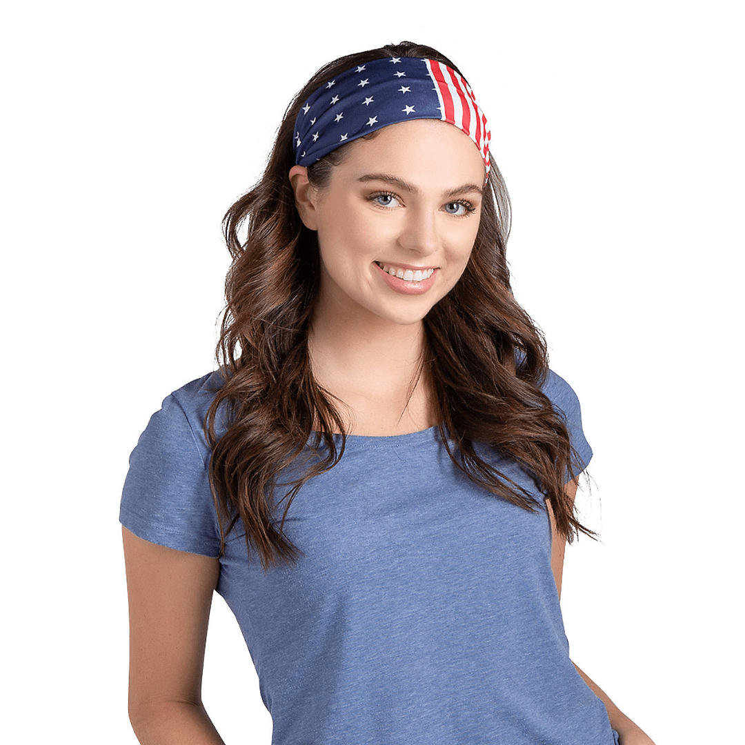 Patriotic Stretchy Headband - PatriotDepot.com