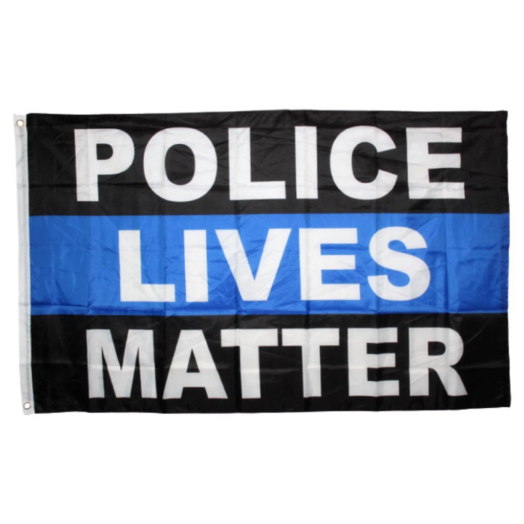 Police Lives Matter 3'x5' Flag - PatriotDepot.com