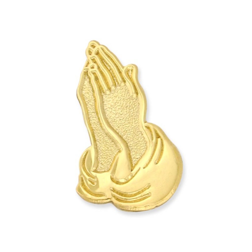 Praying Hands Lapel Pin - PatriotDepot.com