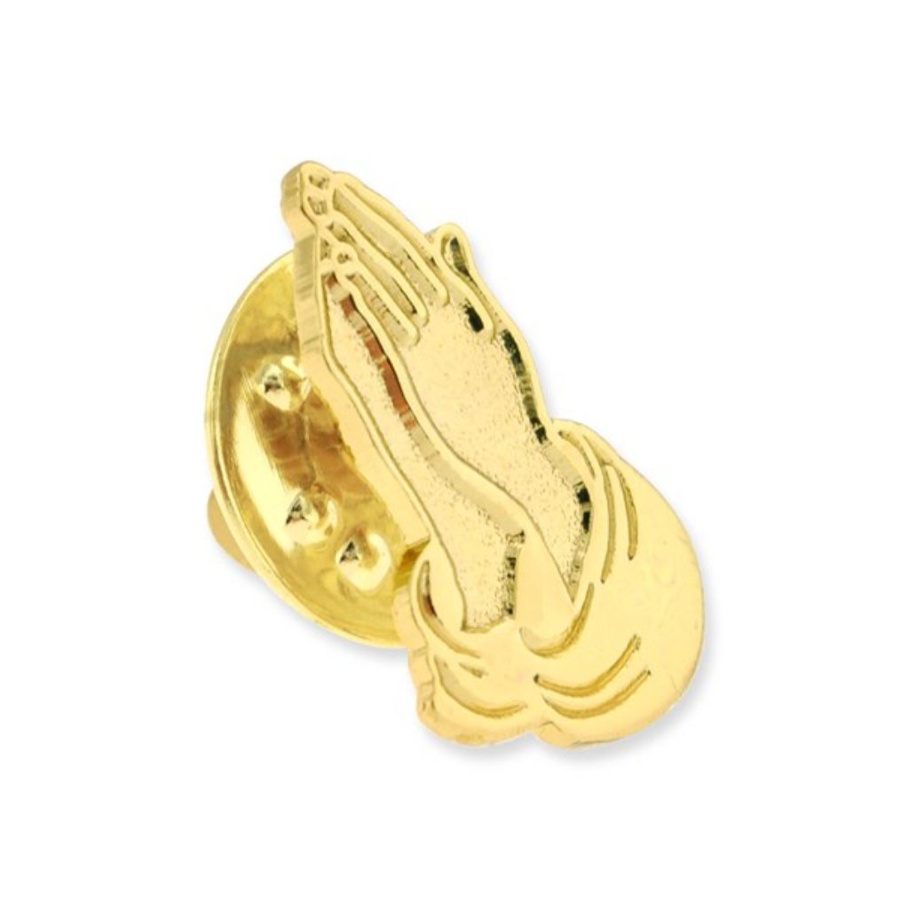 Praying Hands Lapel Pin - PatriotDepot.com