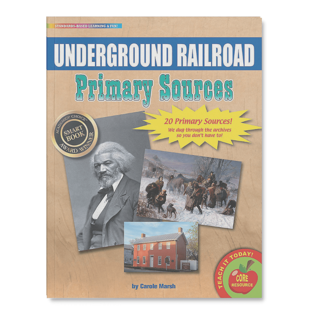 Primary Source Documents: The Underground Railroad (Cardstock) - PatriotDepot.com