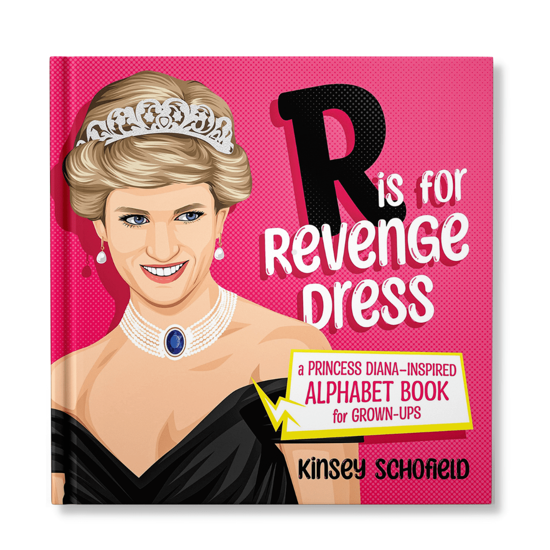 R is for Revenge Dress: A Princess Diana–Inspired Alphabet Book for Grown - Ups (Hardcover) - PatriotDepot.com