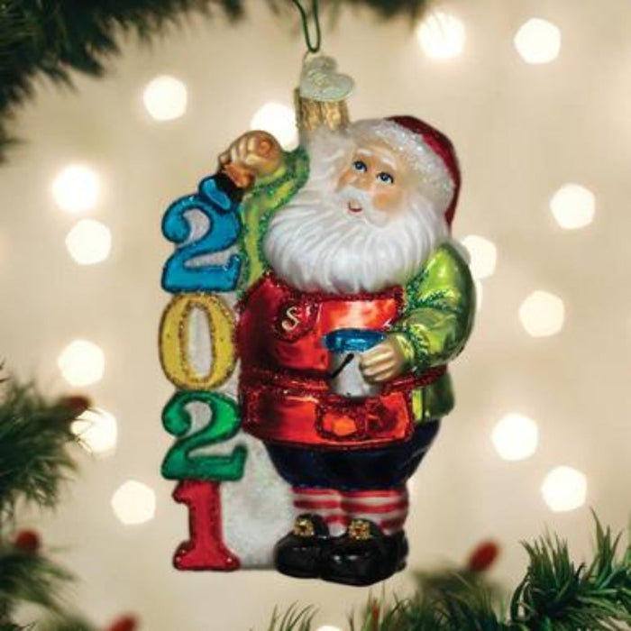 2021 Santa Claus Ornament