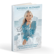 Serenity in the Storm: Living Through Chaos by Leaning on Christ (Hardcover) - PatriotDepot.com