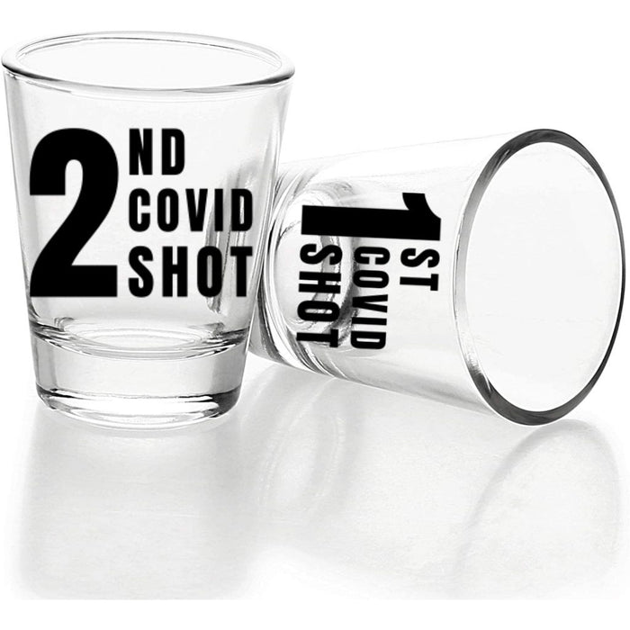 COVID shot glasses